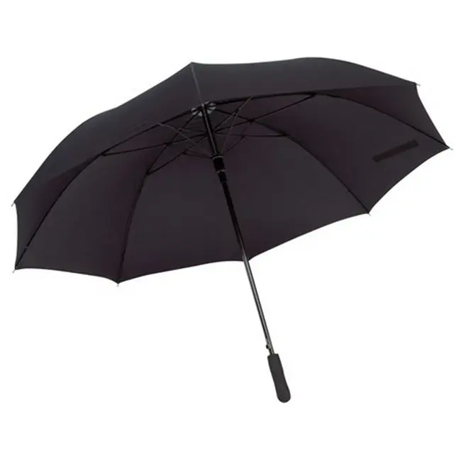 Зонт трость типа Гольф ветроустойчивый Черный 5899-02