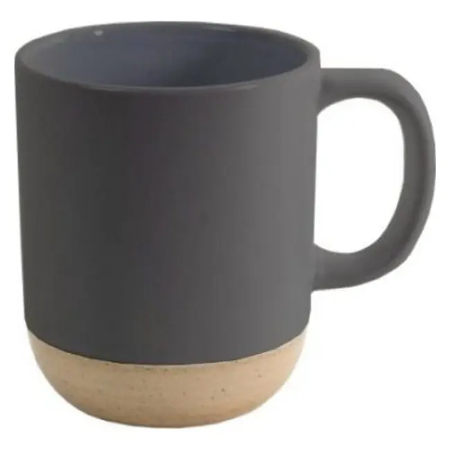 Чашка керамическая 400мл Древесный Серый 12412-06