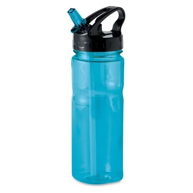 Пляшка 500 мл пластикова Голубой Черный 12244-01
