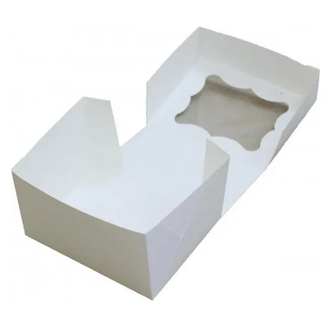 Коробка картонна Самозбірна 150х120х90 мм біла Белый 13862-01