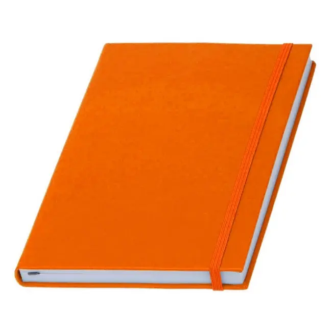 Записна книжка A5 білий блок Оранжевый 3646-04