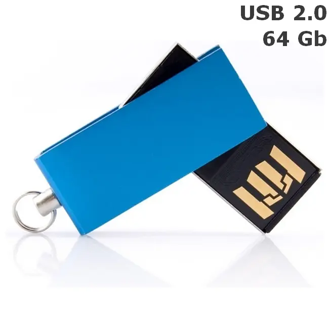 Флешка 'GoodRAM' 'CUBE' 64 Gb USB 2.0 блакитна Синий 6332-04