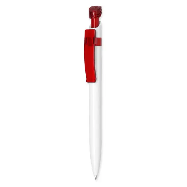 Ручка пластикова Белый Красный 5646-04