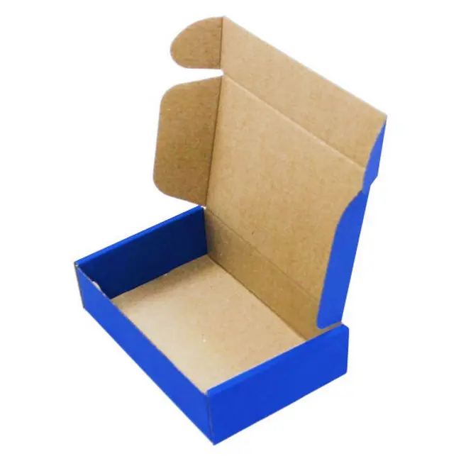 Коробка картонная Самосборная 175х115х45 мм синяя