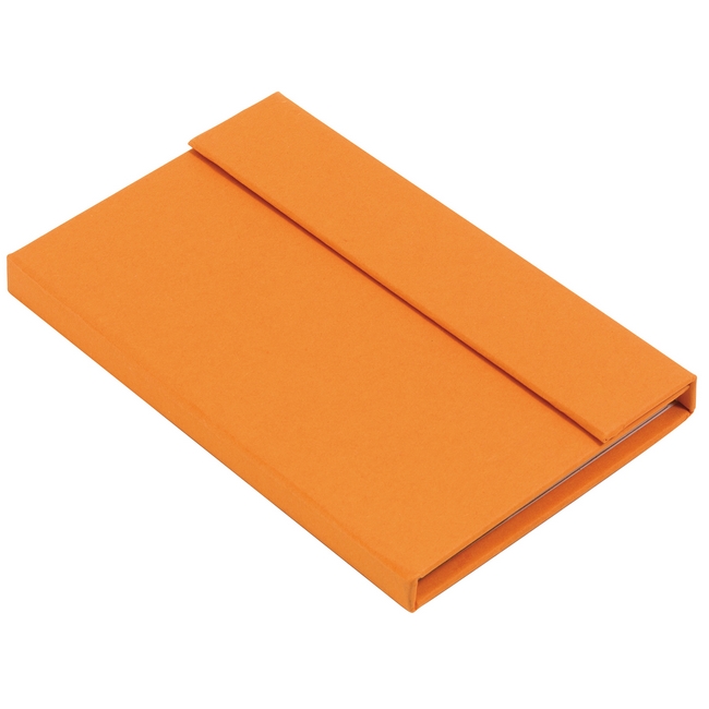 Блокнот с набором стикеров Оранжевый 2848-05