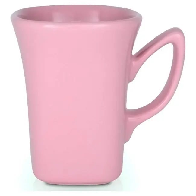 Чашка керамічна Kim 230 мл Розовый 1771-13