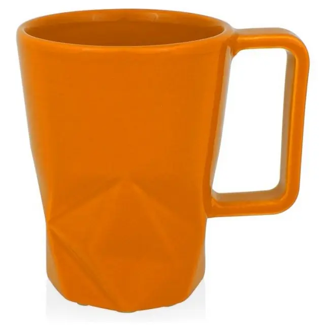 Чашка керамічна Crystal 350 мл Оранжевый 1692-15