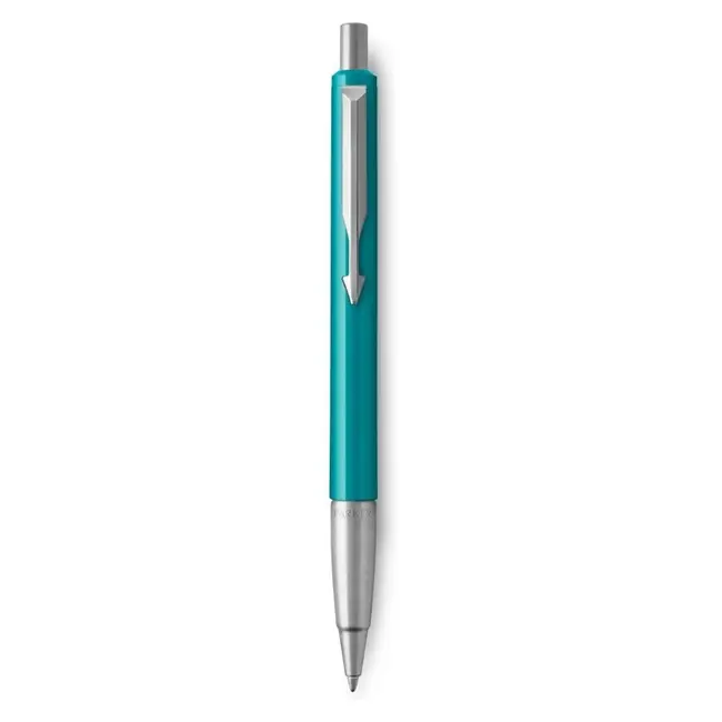Ручка шариковая 'Parker' VECTOR 17 Blue-Green BP Серебристый Серый 10028-05