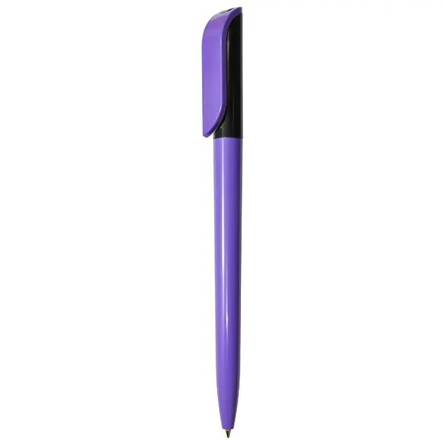 Ручка Uson пластикова з поворотним механізмом Черный Фиолетовый 3925-49