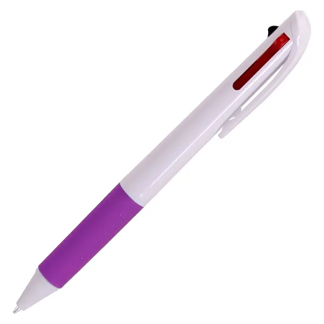 Ручка шариковая многофункциональная 3в1 Фиолетовый Синий Черный Красный Белый 12383-05