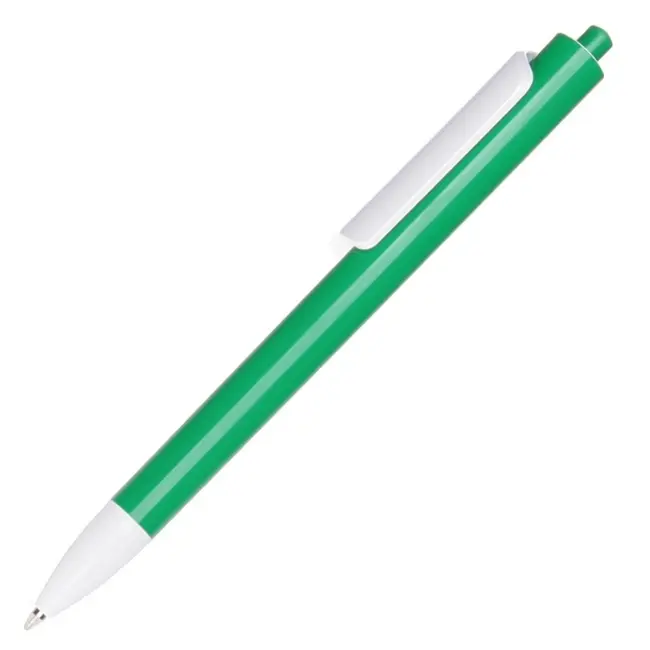 Ручка пластикова 'Lecce Pen' 'Forte' Белый Зеленый 13065-12