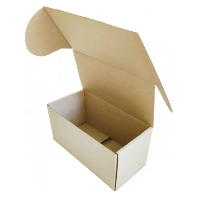 Коробка картонна Самозбірна 200х100х100 мм бура Коричневый 13894-01