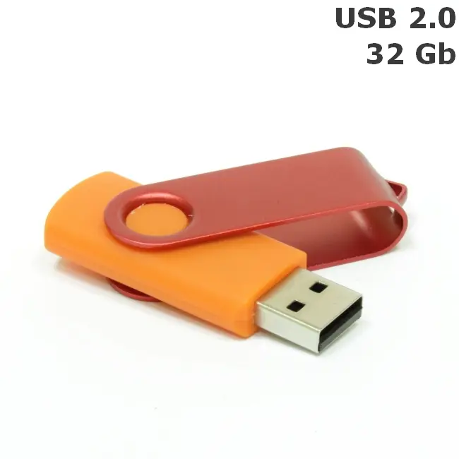 Флешка 'Twister' 32 Gb USB 2.0 Красный Оранжевый 8692-09