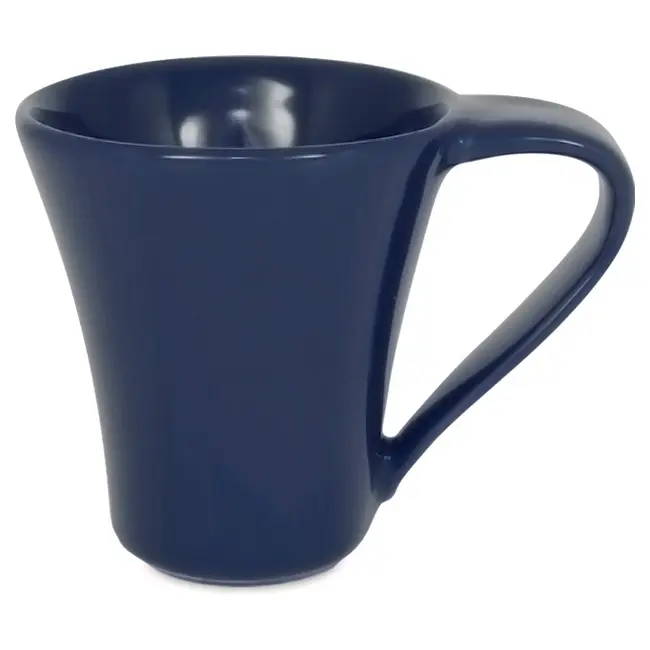 Чашка керамічна Flores 200 мл Темно-синий 1757-08