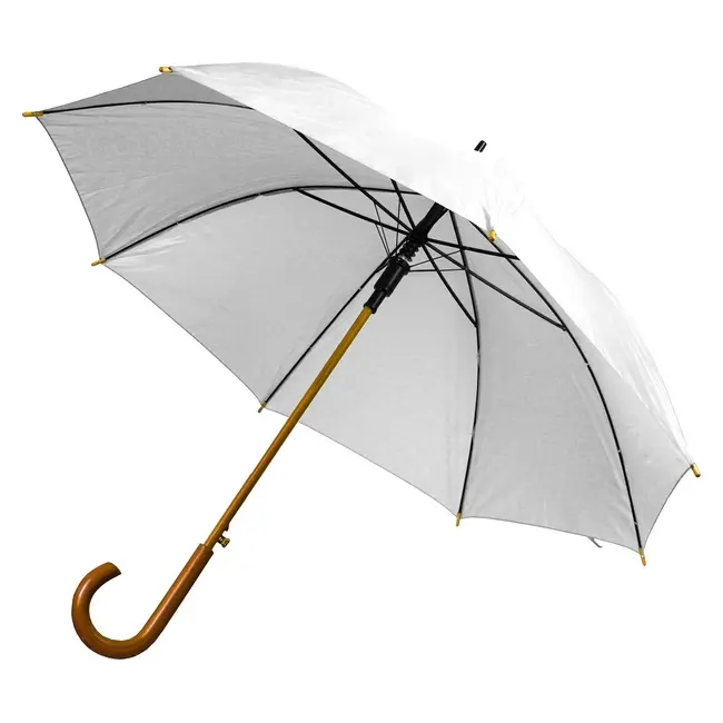Зонт трость Белый 8756-01