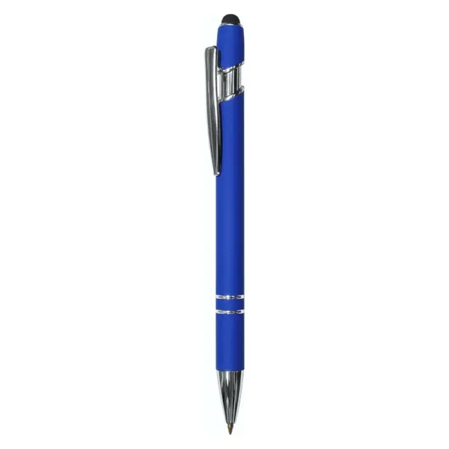 Ручка стилус металлическая Серебристый Черный Синий 13543-05