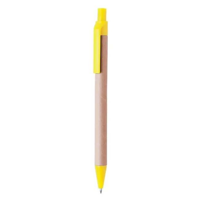 Ручка картонна Ball pen Древесный Желтый 8701-07