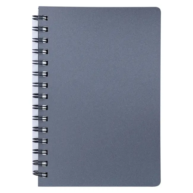 Блокнот A5 'BUROMAX' 'STATUS' кремовый блок в клетку 80 листов Серый 12712-01