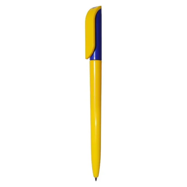 Ручка 'Uson' пластиковая с поворотным механизмом Желтый Синий 3925-94