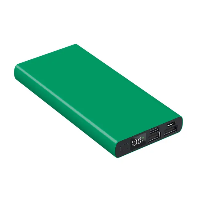 Универсальная мобильная батарея Powerbank 'Model A' 10000 mAh Черный Зеленый 5482-12