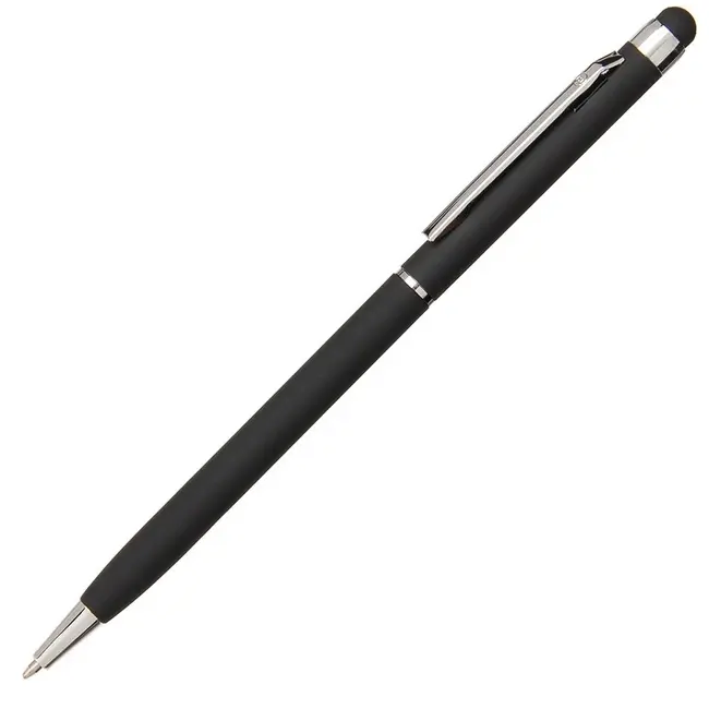 Ручка металлическая Серебристый Черный 13063-03