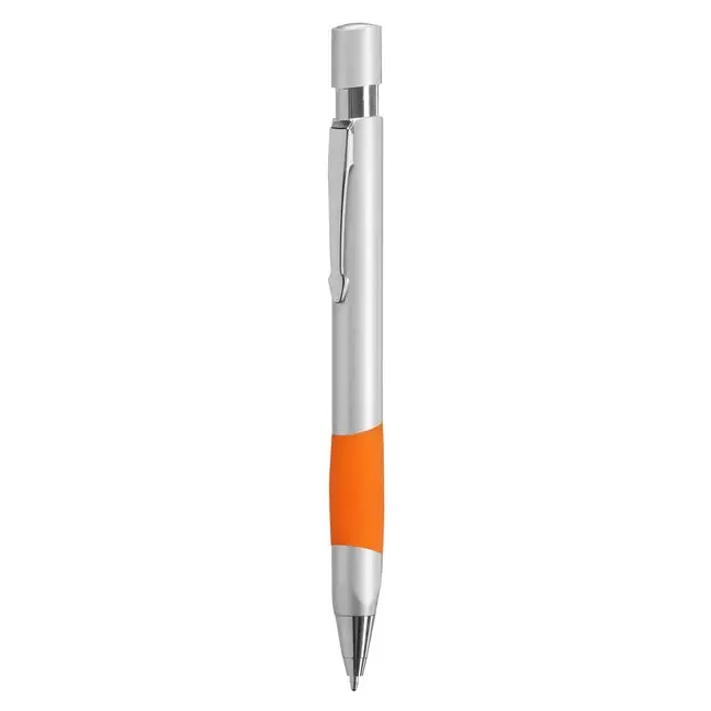 Ручка пластикова Оранжевый Серебристый 5601-04