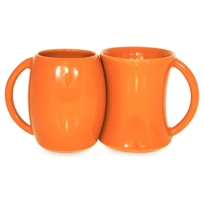 Набор из двух чашек El Paso керамический 350 / 400 мл Оранжевый 1748-12