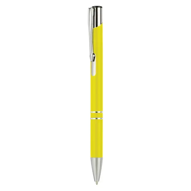 Ручка шариковая металлическая Серебристый Желтый 11905-05