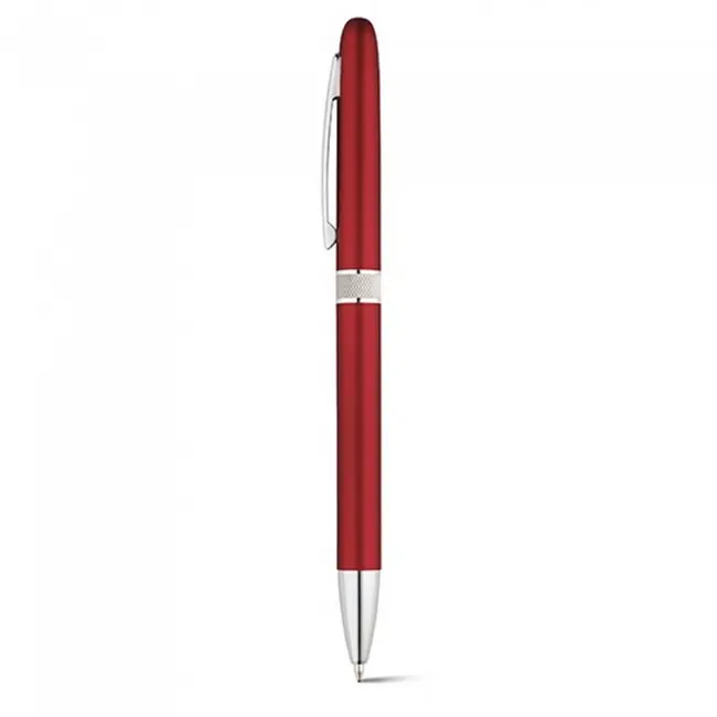 Ручка пластиковая Серебристый Красный 12635-02