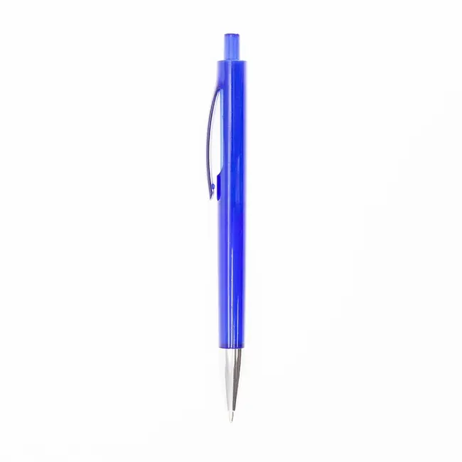 Ручка кулькова Синий Серебристый 12140-03