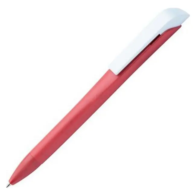 Ручка пластиковая Белый Красный 14452-01
