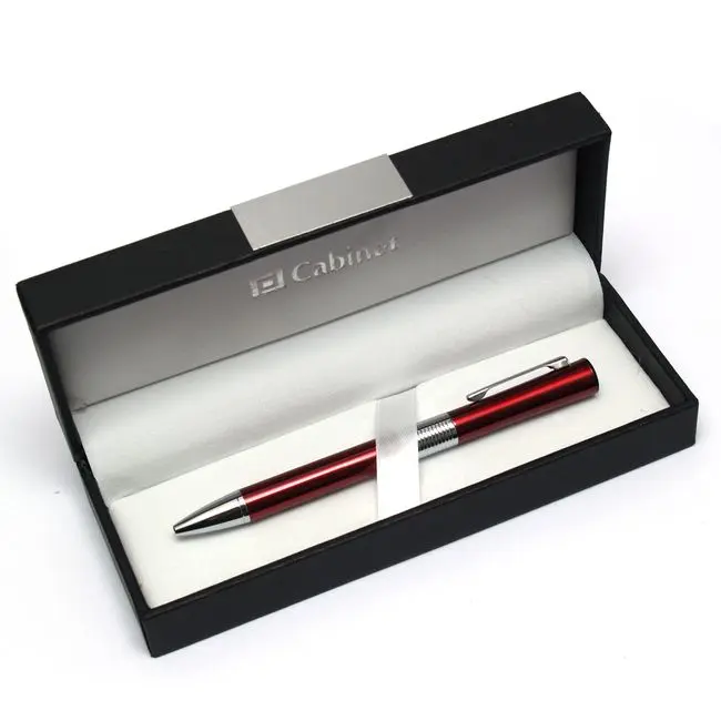 Ручка шариковая 'Cabinet' 'Florence' металлическая Красный Серебристый 5826-01