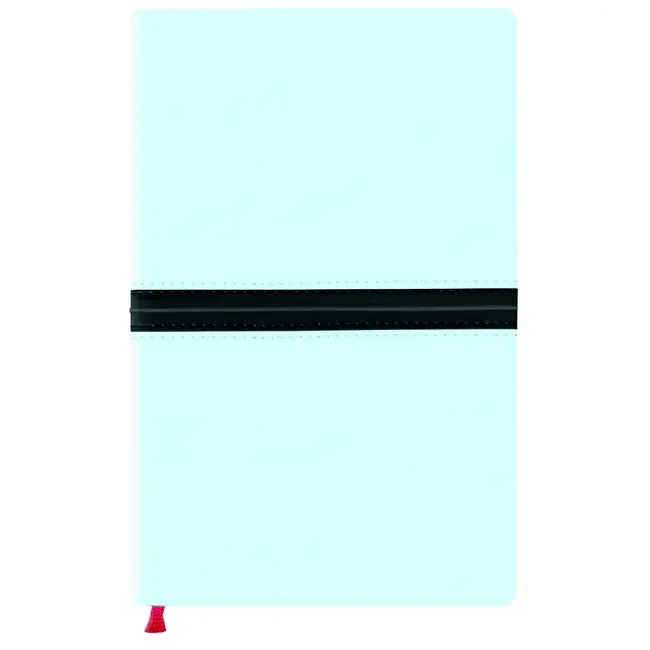 Блокнот A5 с резинкой 'Caprice' Черный Голубой 7849-01