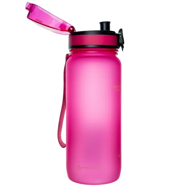 Бутылка 'UZSPACE' Colorful Frosted 650мл Розовый Черный 11874-03