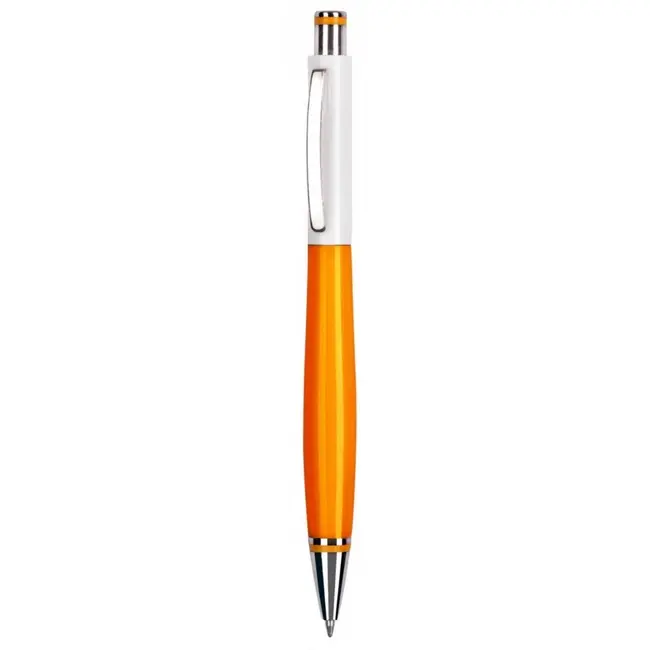 Ручка 'ARIGINO' 'Calypso' пластикова Белый Оранжевый Серебристый 3965-04