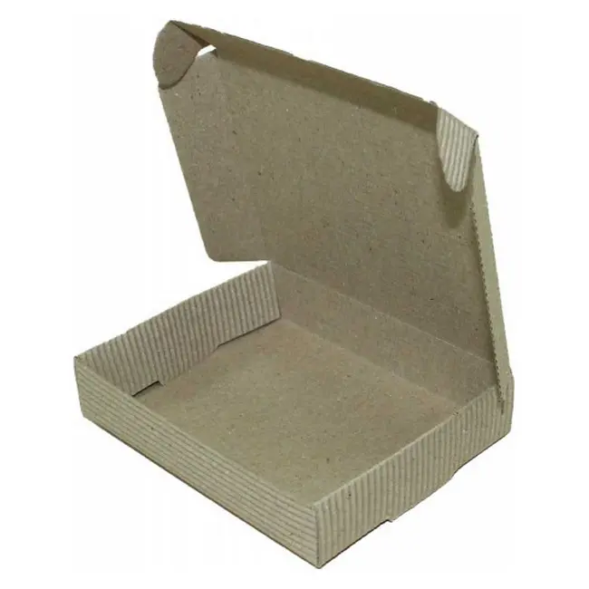 Коробка картонная Самосборная 100х80х20 мм бурая Коричневый 13841-01