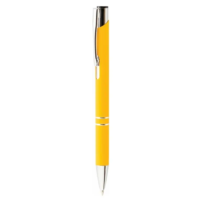 Ручка шариковая металлическая Желтый Серебристый 12604-04