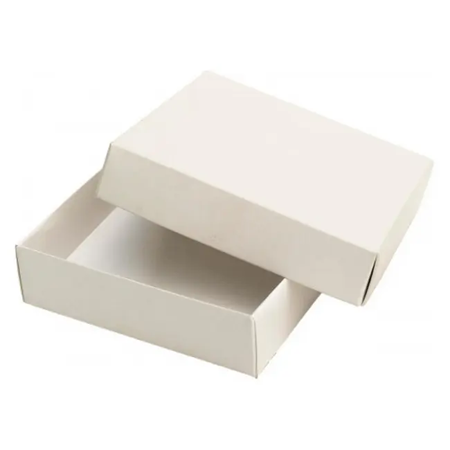 Коробка картонна Самозбірна 90х90х25 мм біла Белый 13829-01