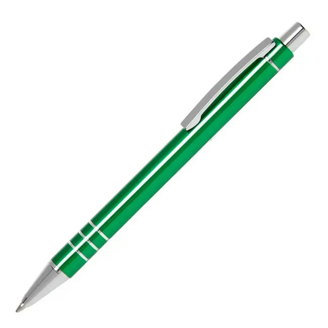 Ручка 'Glance' металева Серебристый Зеленый 1289-05
