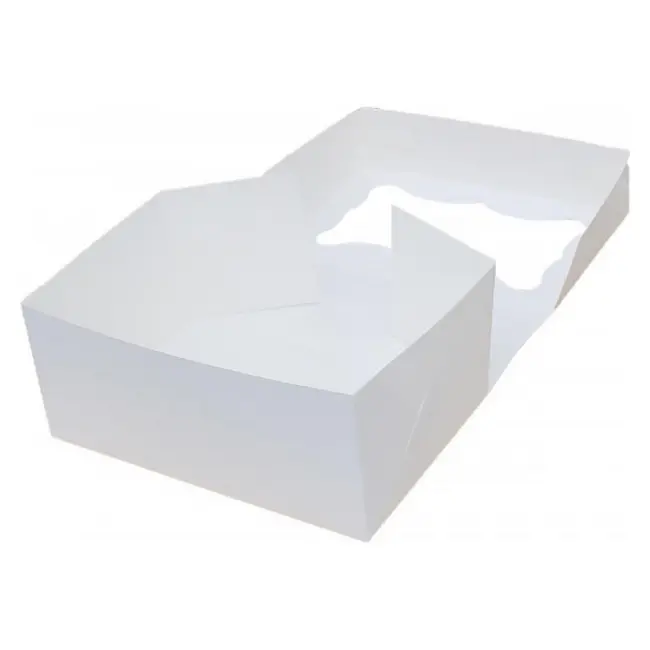 Коробка картонна Самозбірна 250х170х110 мм біла Белый 13917-01
