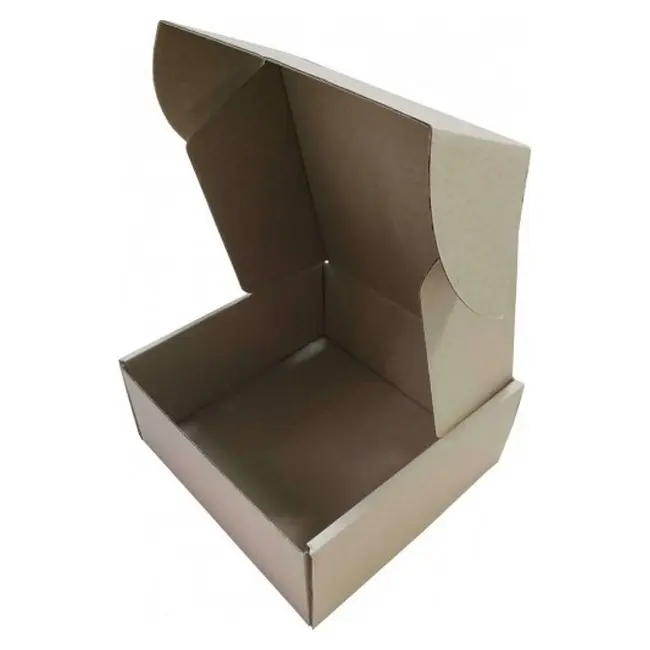 Коробка картонна Самозбірна 160х160х70 мм бура Коричневый 10129-01