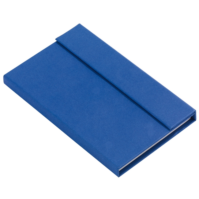 Блокнот с набором стикеров Синий 2848-03