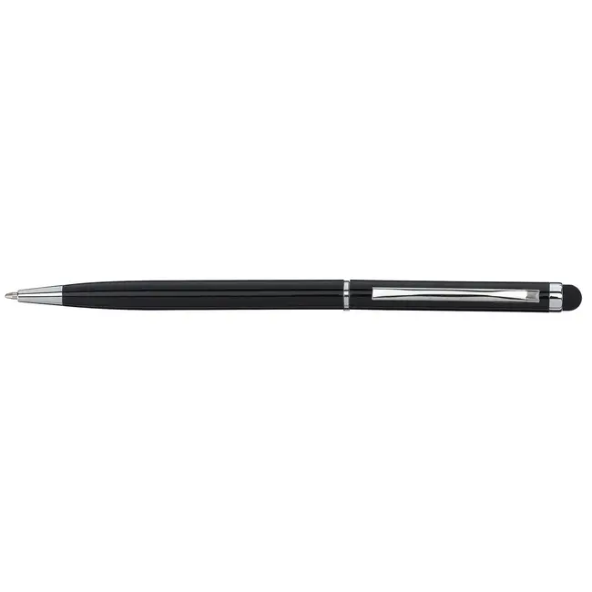 Ручка стилус металлическая Черный Серебристый 2759-02