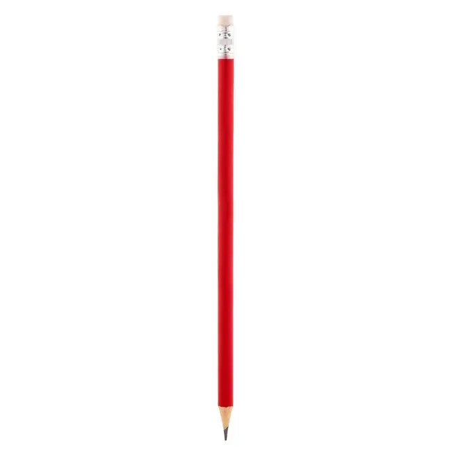Олівець простий круглий Серебристый Красный 1898-04