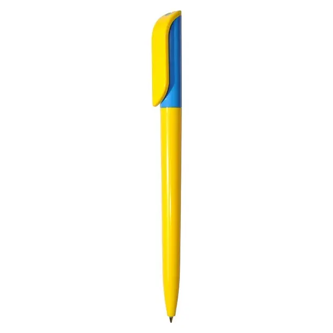Ручка Uson пластикова Желтый Голубой 3925-26