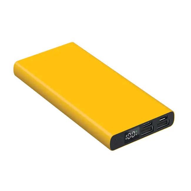 Универсальная мобильная батарея Powerbank 'Model A' 10000 mAh Черный Желтый 5482-21
