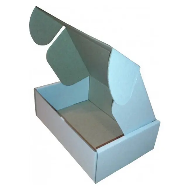 Коробка картонна Самозбірна 150х100х50 мм біла Белый 10123-01