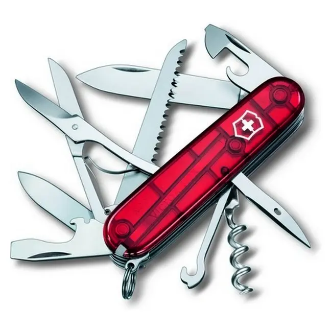Нож складной 'Victorinox' 'HUNTSMAN' 15 инструментов Красный Серебристый 10223-05