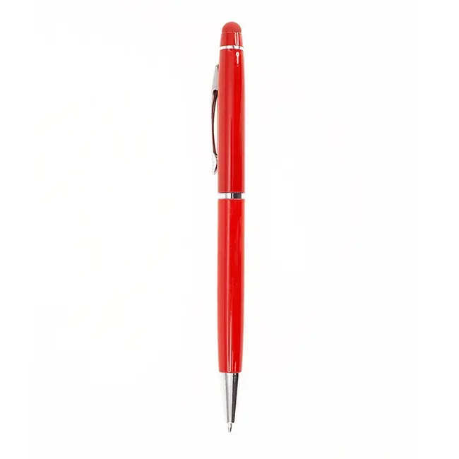 Ручка металева Серебристый Красный 12097-02