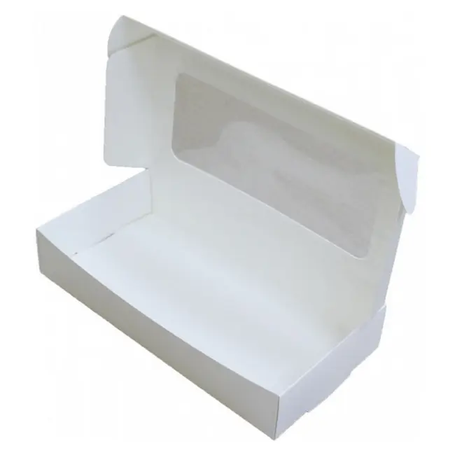 Коробка картонная Самосборная 220х110х40 мм белая Белый 13906-01